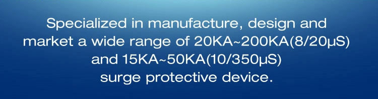 AC400V Class C40ka 3+Npe AC Surge Protection Device MOV Varistor